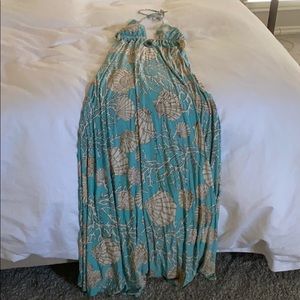 Swimsuit coverup silky fabric